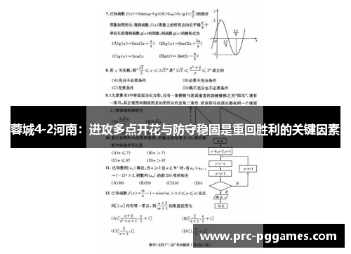 蓉城4-2河南：进攻多点开花与防守稳固是重回胜利的关键因素